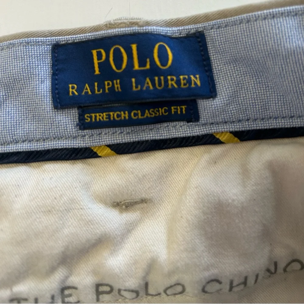 Polo Ralph‎ Lauren, men’s size 42 stretch classic fit khaki shorts